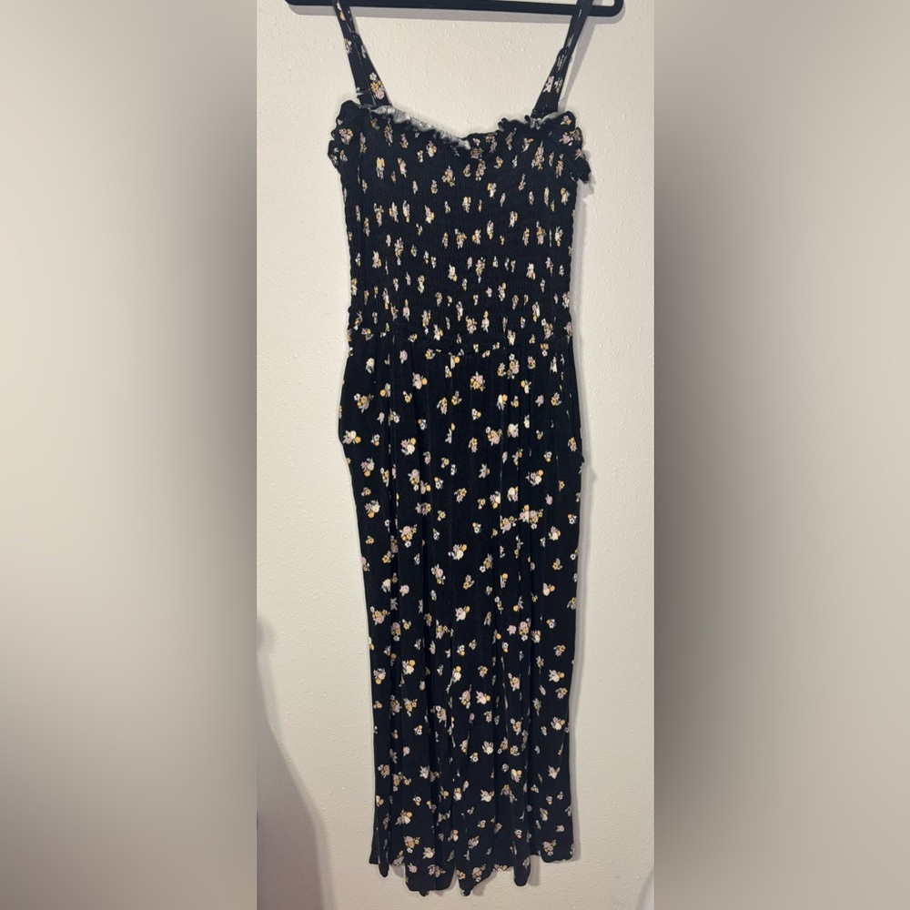 Torrid Floral Black Floral Romper